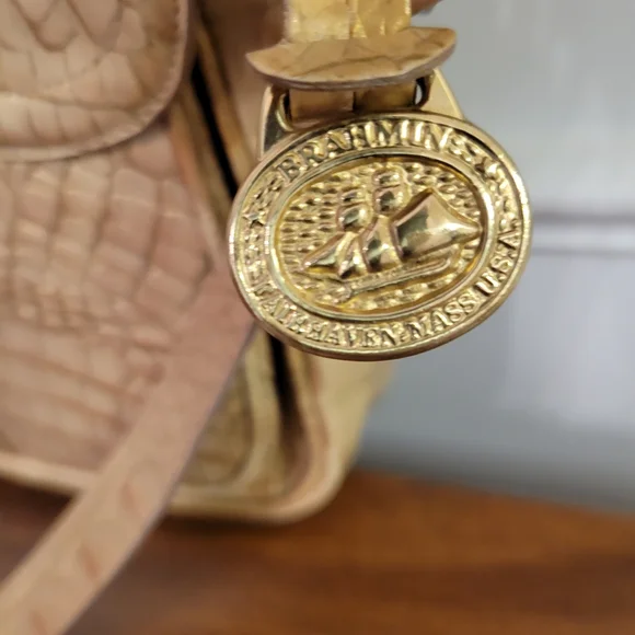 Brahmin Tan Crossbody Bag - Picture 8 of 9